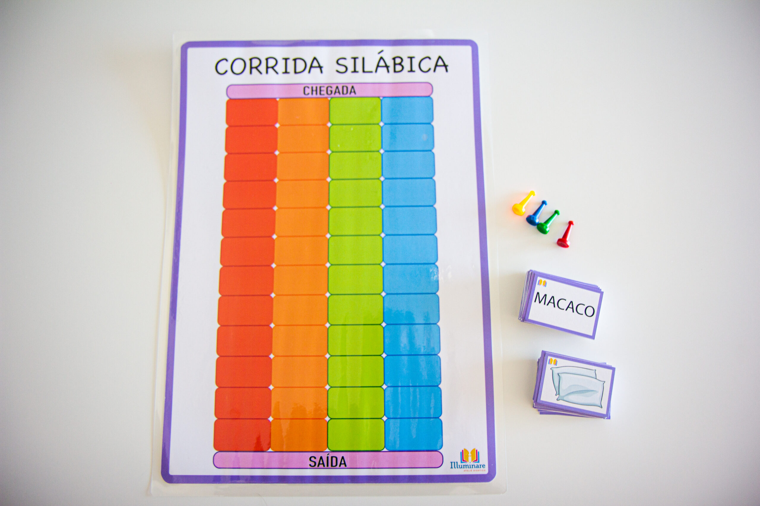 Combo de 8 Jogos Matemáticos (cartelas coloridas) - Planos de Aula